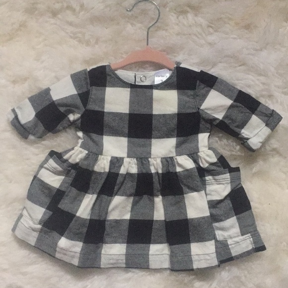 Carters buffalo check dress Clearance